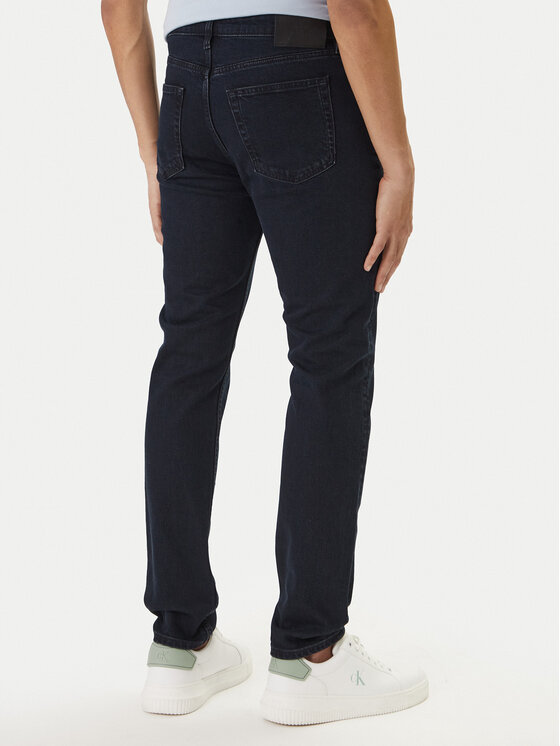 Calvin Klein Calvin Klein Blugi LV04RF930G Negru Slim Taper Fit