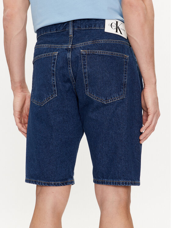 Calvin Klein Jeans Calvin Klein Jeans Kratke traperice J30J324870 Plava Regular Fit