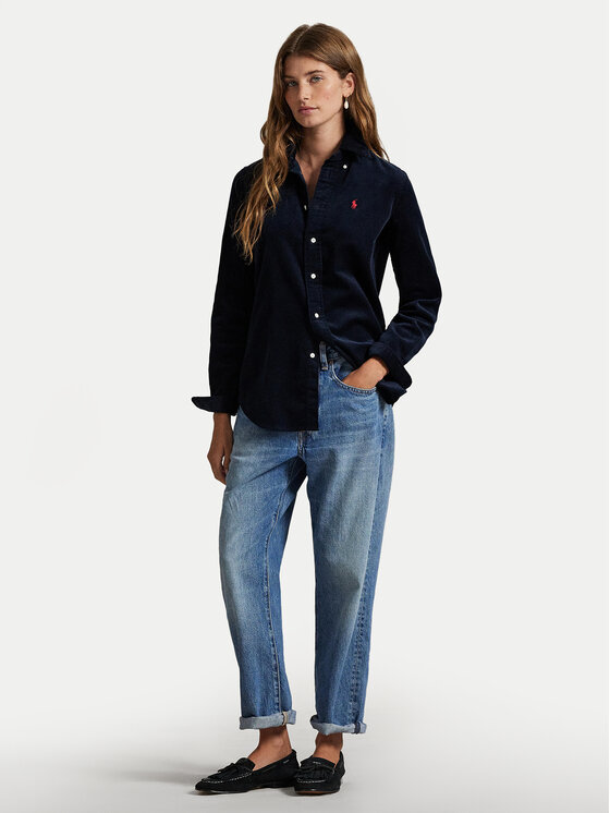 Polo Ralph Lauren Polo Ralph Lauren Košile 211971526003 Tmavomodrá Slim Fit