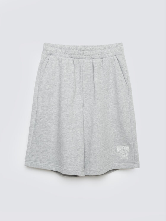 BIG STAR BIG STAR Szorty materiałowe ANIDA Szary Comfort Fit