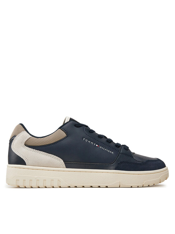 Tommy Hilfiger Sneakers Th Basket Core FM0FM05058 Bleu marine Modivo