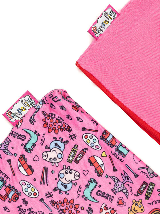 Peppa Pig Peppa Pig Set căciulă și fular tip guler ACCCS-AW24-112PP Roz