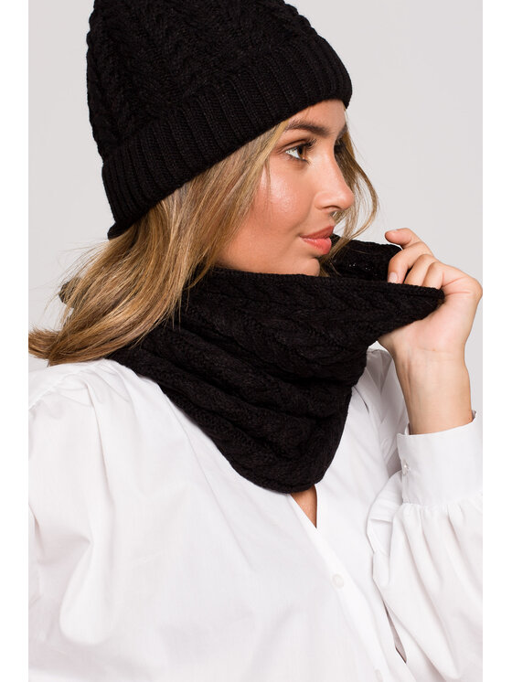 BeWear BeWear Tunelová šála bk082 Černá