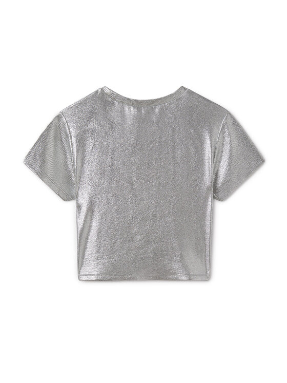 Mayoral Mayoral T-shirt 6027 Srebrna Regular Fit