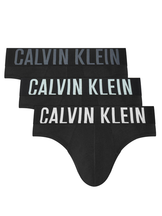 Calvin Klein Underwear Komplet slipów 000NB3607A Czarny