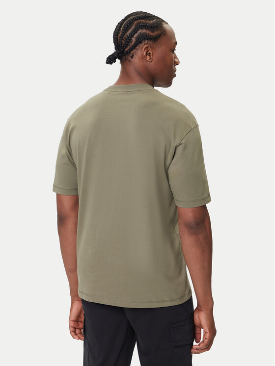 BOSS BOSS T-Shirt Te_Wagon 50546958 Zielony Relaxed Fit