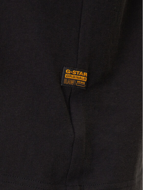 G-Star Raw G-Star Raw Marškinėliai Base D26817-D593 Juoda Boxy Fit