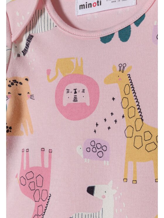 MINOTI MINOTI Body 24babypack39 Zielony Regular Fit