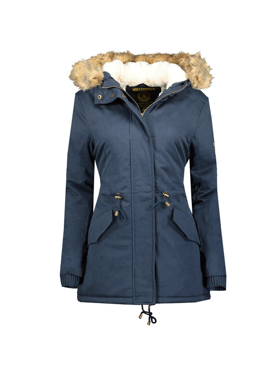 Geographical Norway Geographical Norway Parka WQ833F/GN-NAVY Granatowy Reglan Fit