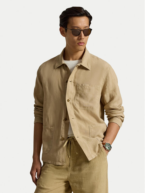 Polo Ralph Lauren Polo Ralph Lauren Košeľa 710971946501 Béžová Regular Fit