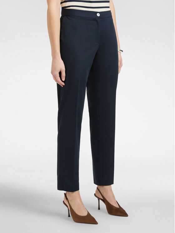 Elena Mirò Elena Mirò Pantaloni di tessuto P010P000498N064 Blu Regular Fit