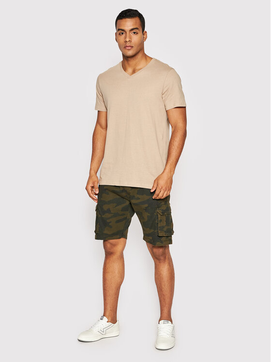 Pantaloncini di tessuto MSRT-ARMED Verde Regular