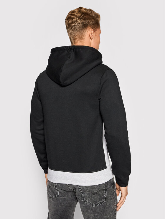 Felpa Urban Blocking 12190441 Nero Regular Fit