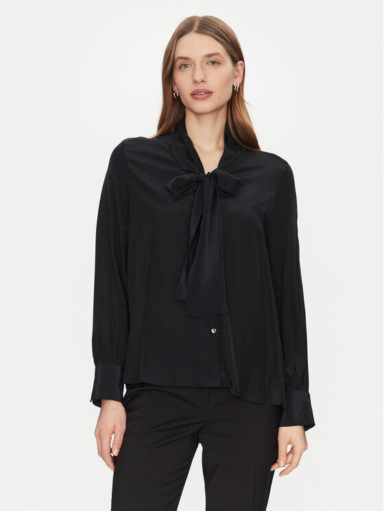 Gap Gap Majica 618636-01 Crna Regular Fit