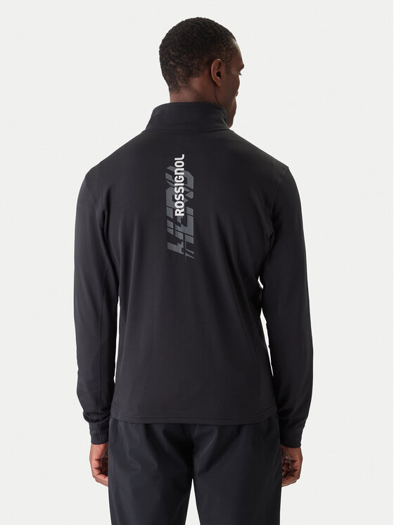 Rossignol Rossignol Суитшърт от техническо трико Hero RLOML01 Черен Slim Fit