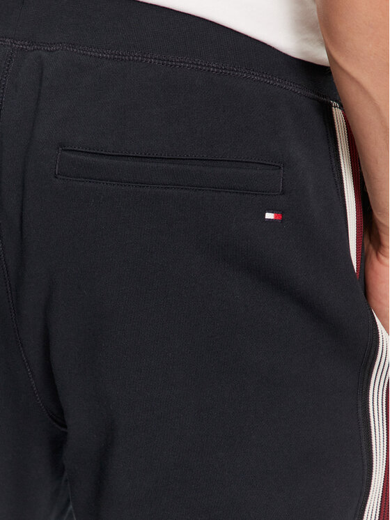 Tommy Hilfiger Tommy Hilfiger Melegítő alsó MW0MW35548 Sötétkék Regular Fit