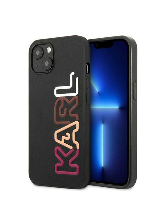 Etui na telefon KARL LAGERFELD, Czarne, iPhone 13 Mini