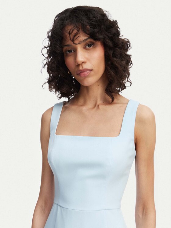 ACCESS FASHION ACCESS FASHION Cocktail obleka 63-3428-135 Svetlo modra Regular Fit