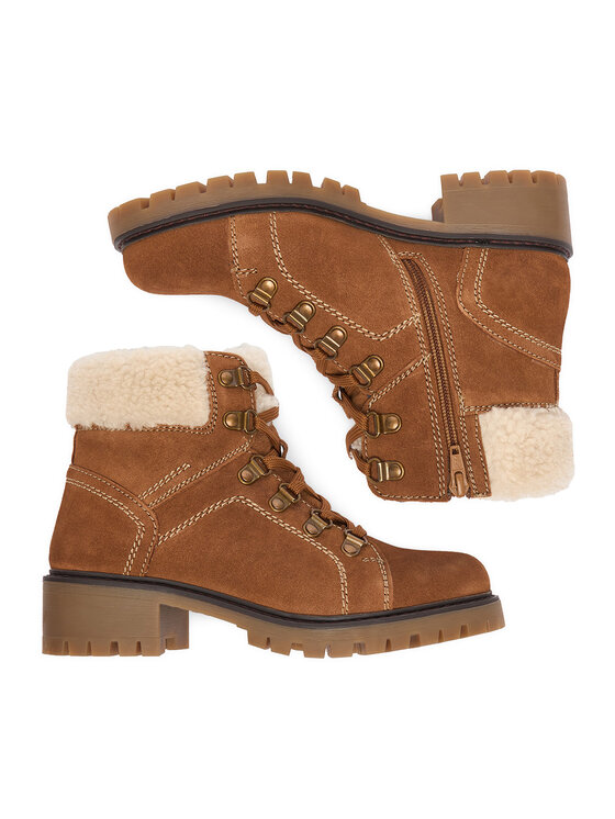 Lasocki Lasocki Schnürschuhe CEO-WI16-D-466-10 Hellbraun