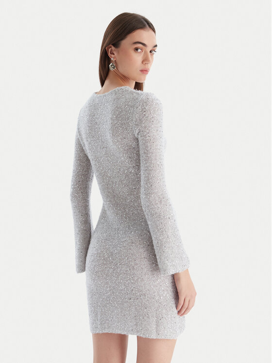 Marella Marella Kootud kleit Arles 2523326042 Ekrüüvärv Slim Fit