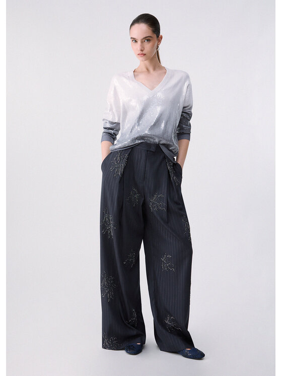 Liu Jo Liu Jo Maglione WF6178MS49IL9205 Grigio Regular Fit