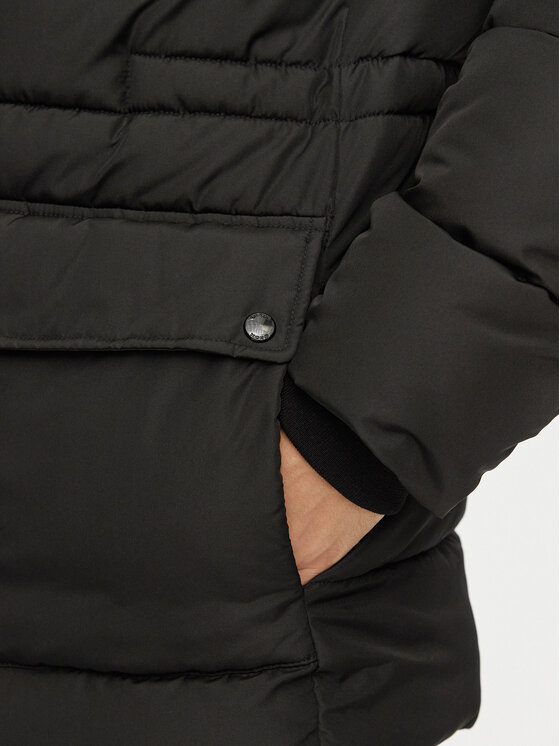 Geox Geox Zimné bundy Leitan M4628B T3144 F9000 Čierna Regular Fit