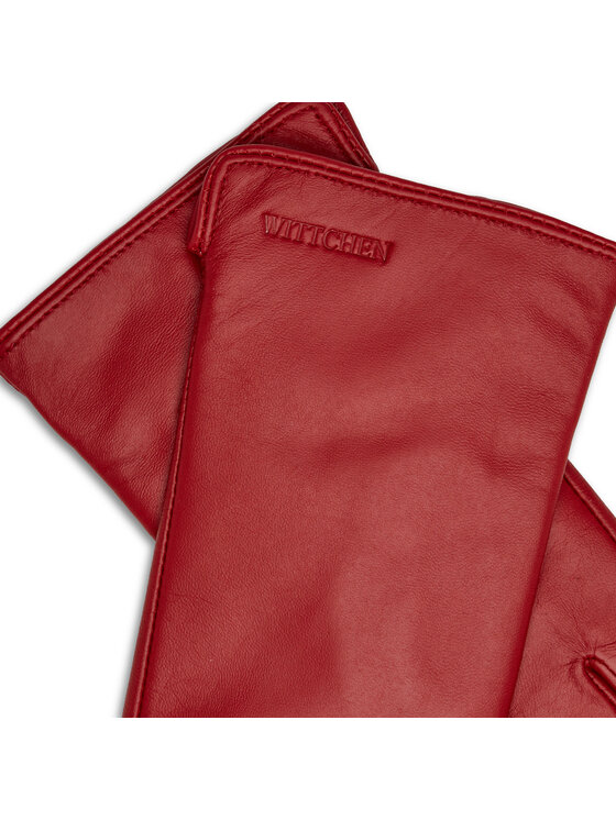 WITTCHEN WITTCHEN Guanti da donna 44-6A-003 Rosso