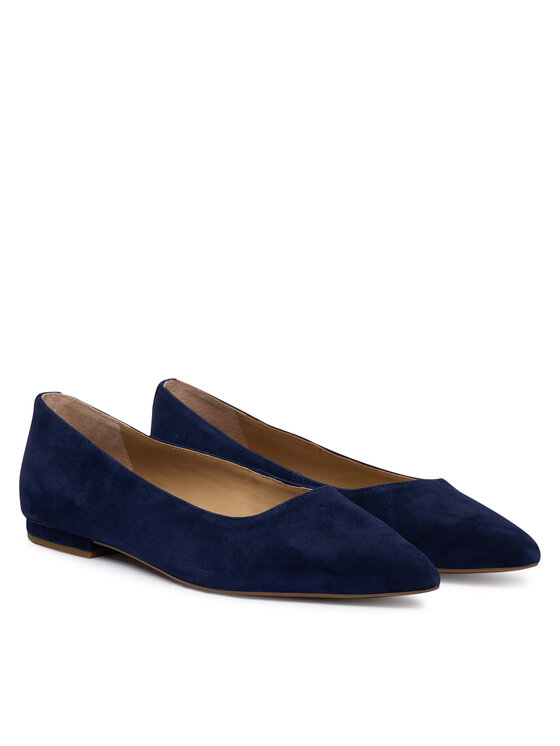 LAUREN RALPH LAUREN LAUREN RALPH LAUREN Baleriny 802871265006 Granatowy