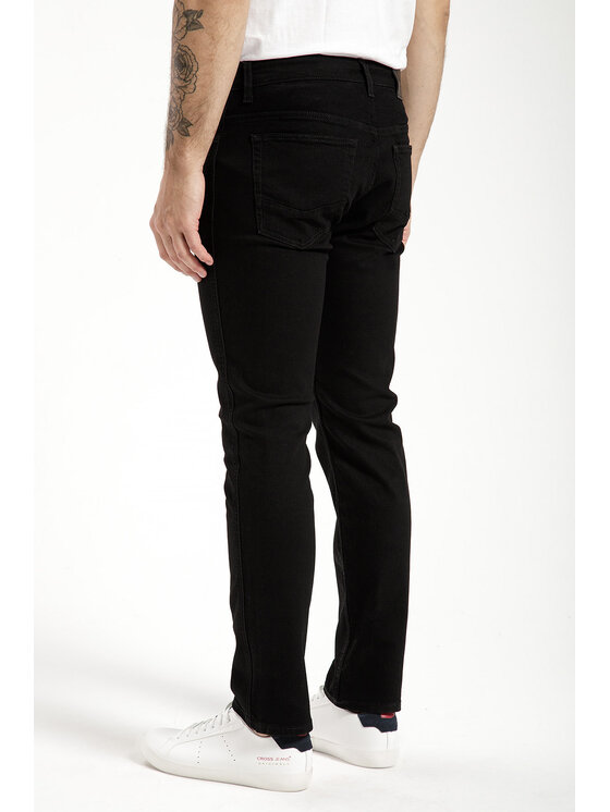 Cross Jeans Cross Jeans Jeansy C 132-017 Czarny Straight Leg
