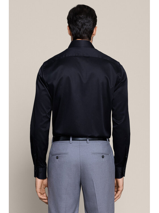 Lancerto Lancerto Koszula Blackstone KO073226000010 Czarny Regular Fit
