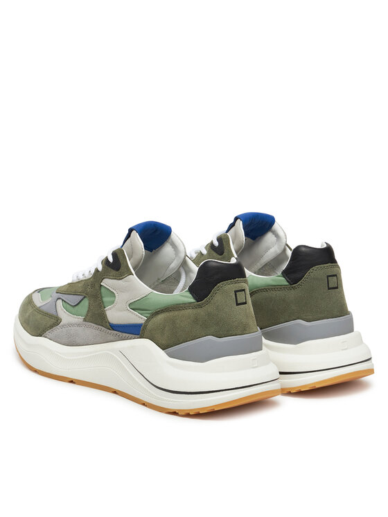 D.A.T.E. D.A.T.E. Sneakersy Fuga M421-FG-NY Zielony