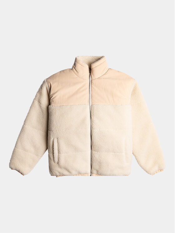 Roxy Roxy Cappotto in shearling Miracle Mile Jckt ERJJK03569 Beige Regular Fit