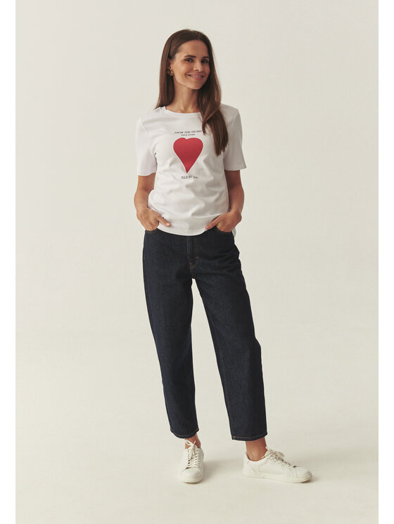 TATUUM Tatuum T-Shirt AJMIRJA 2 Bílá Classic Fit
