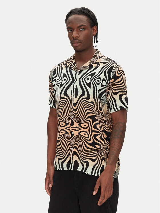 Volcom Volcom Košile Filip Rygalski A0412506 Barevná Boxy Fit