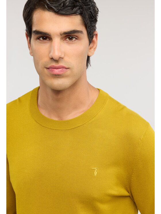 Trussardi Trussardi Kardigan M0168000077N030 Żółty Regular Fit