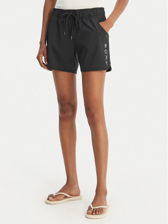 Roxy Roxy Strandshorts Classics 5" ERJBS03139 Schwarz Regular Fit