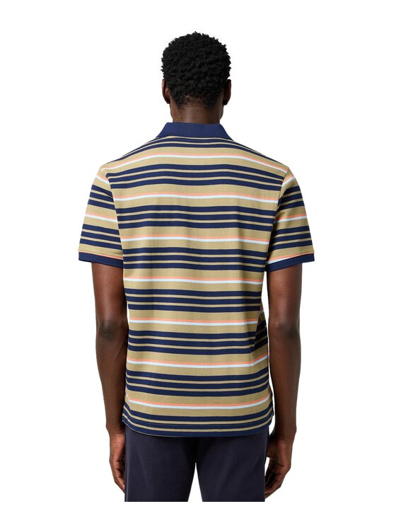 Wrangler Wrangler Polo 112371510 Zielony Regular Fit
