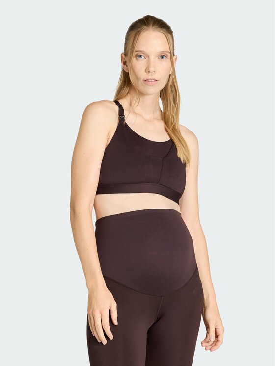 adidas adidas Biustonosz sportowy 162713 Brązowy