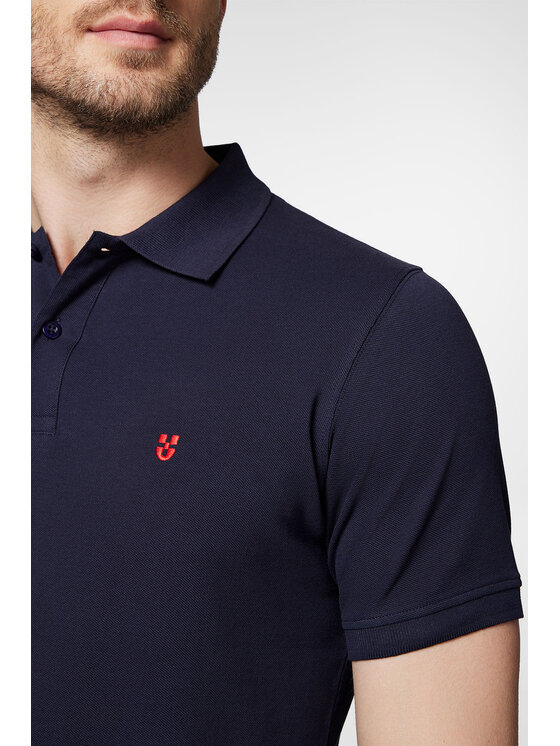 Próchnik Próchnik Polo PM3 PO073124000030 Granatowy Regular Fit