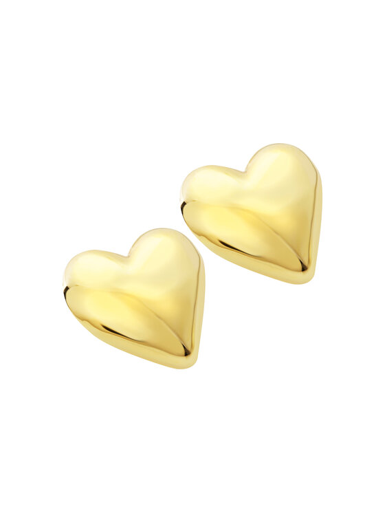 Breil Breil Kolczyki BIG HEART Złoty