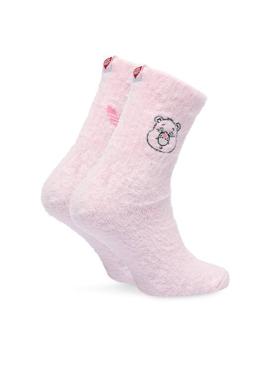 adidas adidas Skarpety długie Adidas Care Bear Crew Sock 3 Pairs KT1937 Różowy