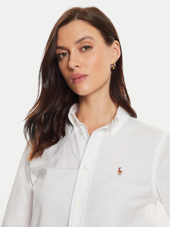 Polo Ralph Lauren Polo Ralph Lauren Košulja 211941520002 Bijela Slim Fit