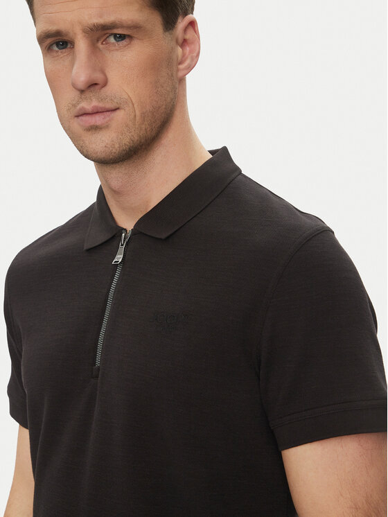 JOOP! Jeans JOOP! Jeans Polo 15 JJJ-36Aleandro 30045674 Czarny Modern Fit