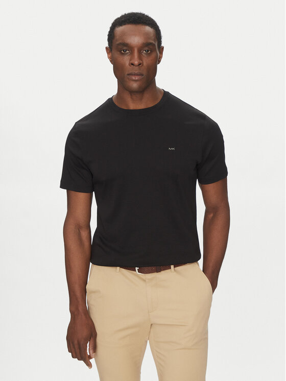 Michael Kors Męski T-Shirt, rozmiar M, Czarny, CB95FJ2C93