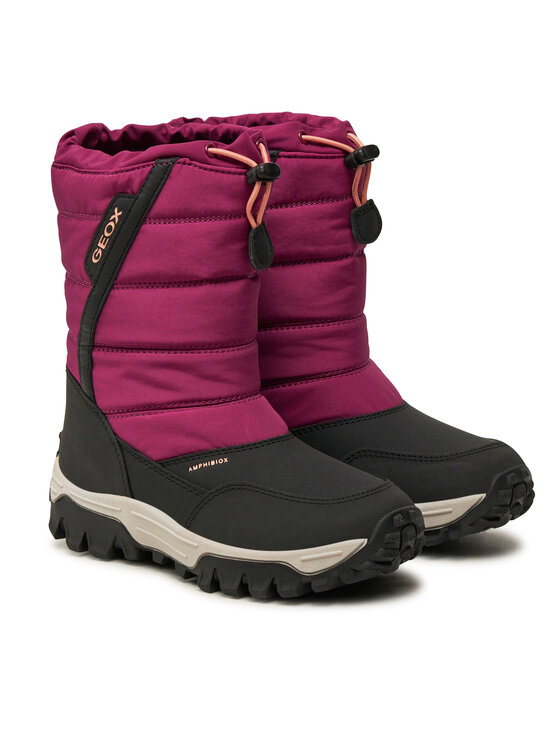 Geox Geox Čizme za snijeg J Himalaya Girl B Ab J26FTA 0FU54 CP87G S Ružičasta