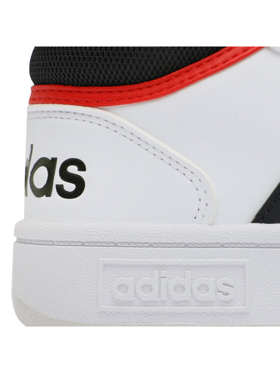 adidas adidas Sneakersy Hoops 3.0 Mid GY5543 Biały
