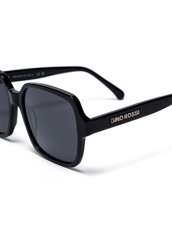 GINO ROSSI Gino Rossi Okulary przeciwsłoneczne GR6621S Czarny