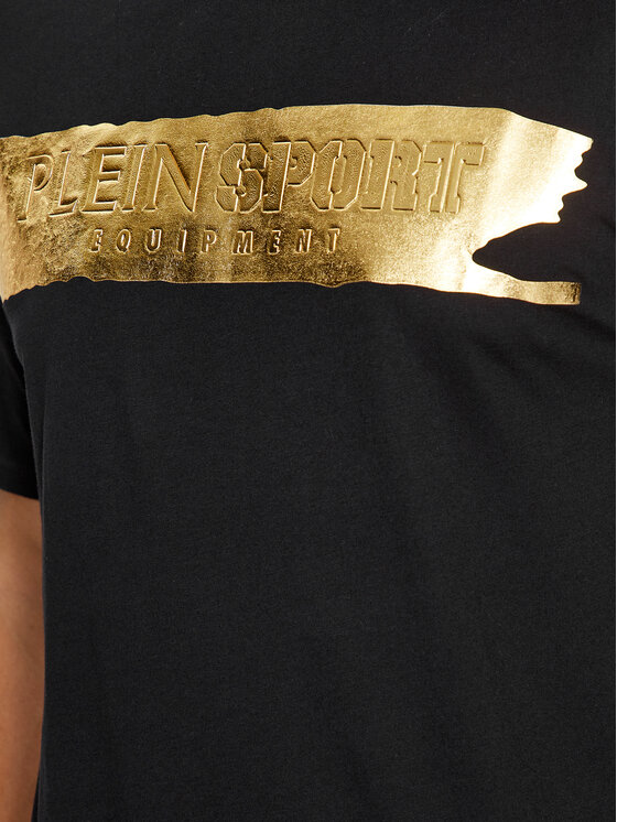 Plein Sport Plein Sport T-shirt SACC MTK6036 SJY001N Nero Regular Fit