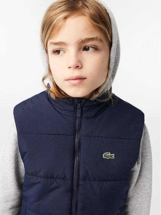 Lacoste Lacoste Liemenė BJ3521 Tamsiai mėlyna Regular Fit