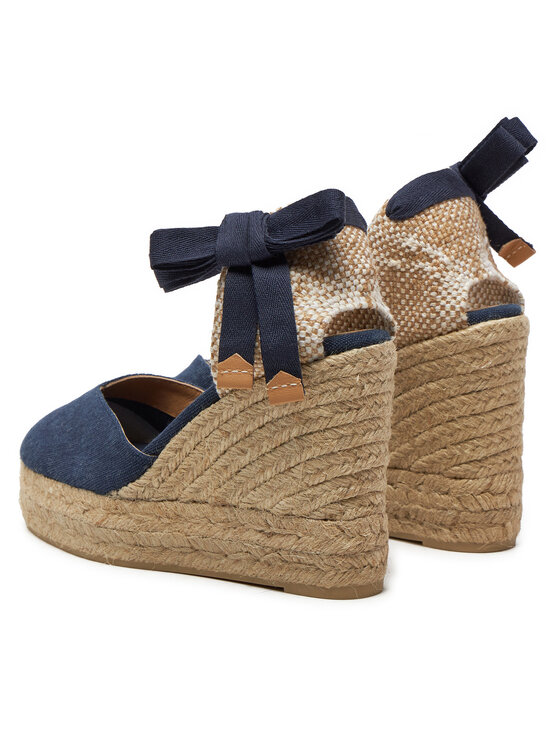 Castañer Castañer Espadrile Chiara/8Ed/002 021668 Albastru